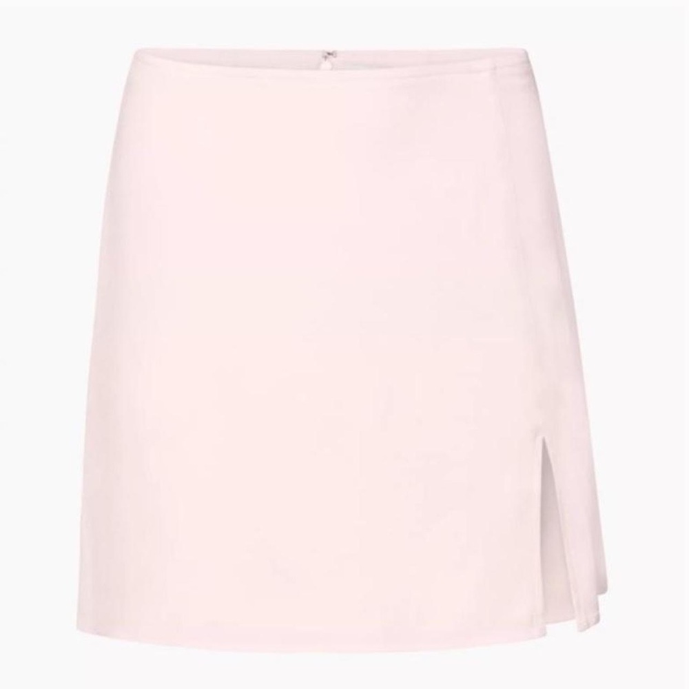 Sunday Best- Light Pink Skirt with Side Slit